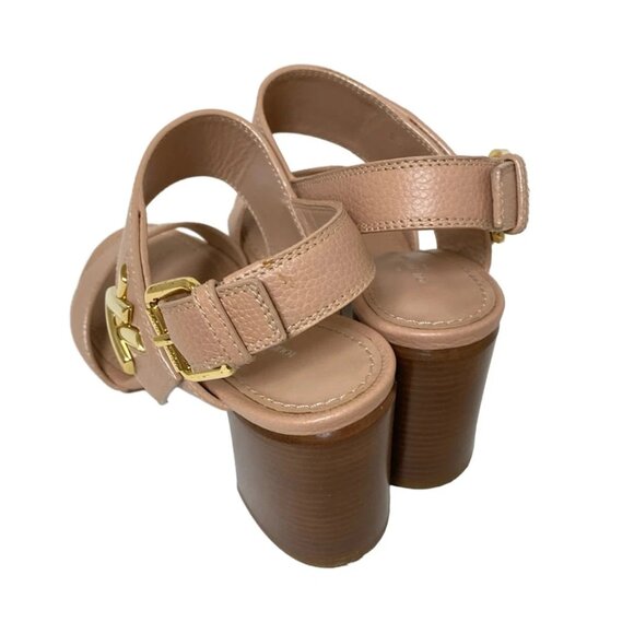 LOUIS VUITTON Horizon Line Sandals - Pink Women's Sandals Leather 620-082025 - Picture 5 of 8